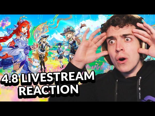 NATLAN IS HERE! I CANT BELIEVE IT! 4.8 LIVESTREAM REACTION | Genshin Impact