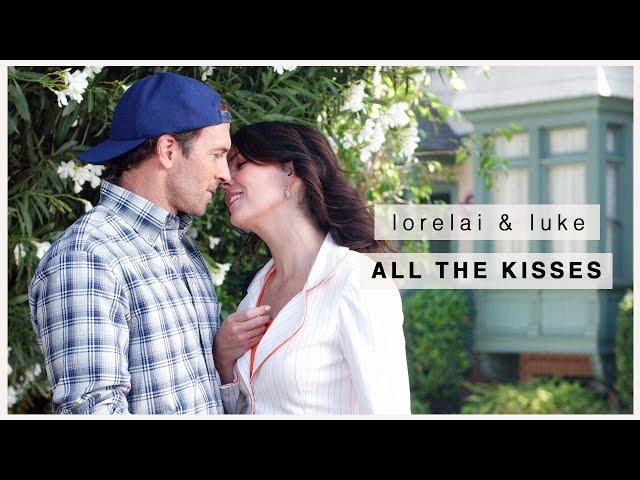 lorelai & luke | all the kisses (s1-s7)