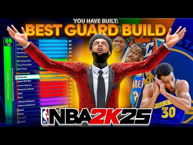 BEST GAME BREAKING GUARD BUILD in NBA 2K25! This 4-WAY PHENOM BUILD is a DEMIGOD! Best Build 2k25