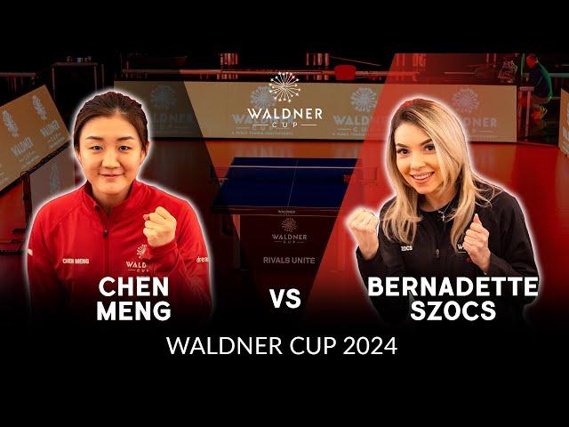 Match 7 | Chen Meng vs Bernadette Szocs | Day 2 | Waldner Cup 2024 (Short Highlights)