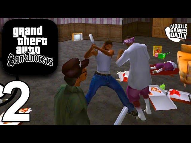 GRAND THEFT AUTO San Andreas Mobile - Gameplay Story Walkthrough Part 2 (iOS Android)