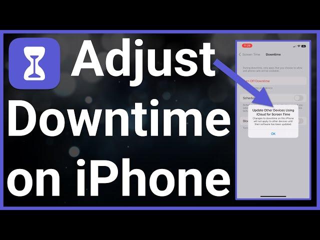 How To Turn On Or Off Downtime On iPhone