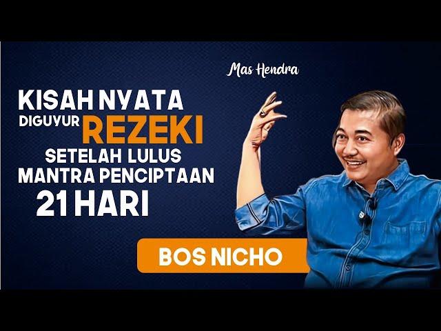 DIBANJIRI UANG SETELAH LULUS MANTRA PENCIPTAAN 21 HARI