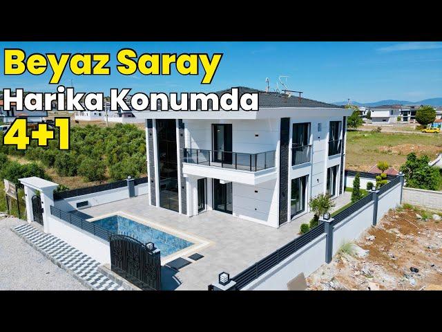 ‼️Satıldı‼️Beyazlar İçinde Muhteşem Villa Kaliteli Yapı Tam Anlamı İle Ege Villası E-667