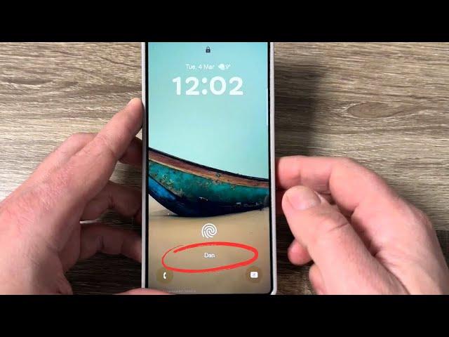 How to Add Name or Contact Info to Lock Screen on Samsung S25 Ultra / S25+ / S25