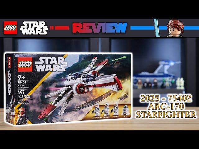 LEGO Star Wars 75402 ARC-170 Starfighter (2025) - REVIEW