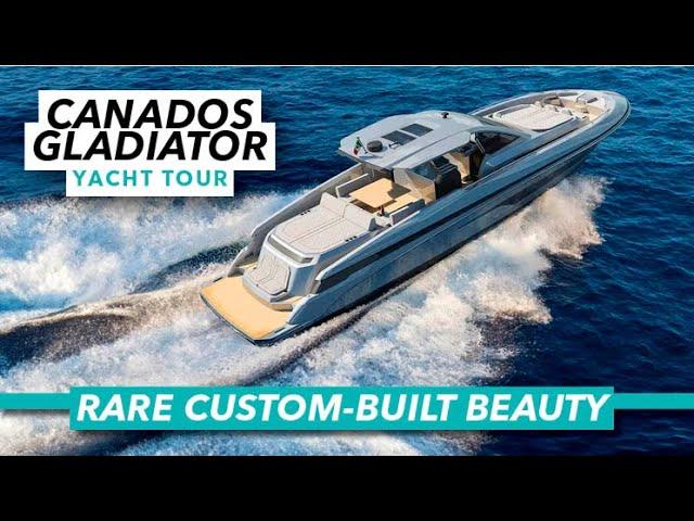A rare custom-built beauty from Italy | Canados Gladiator tour | Motor Boat & Yachting
