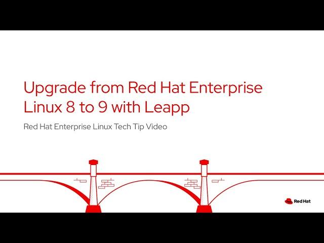 Use Leapp to Upgrade from Red Hat Enterprise Linux 8 to RHEL 9 in-place