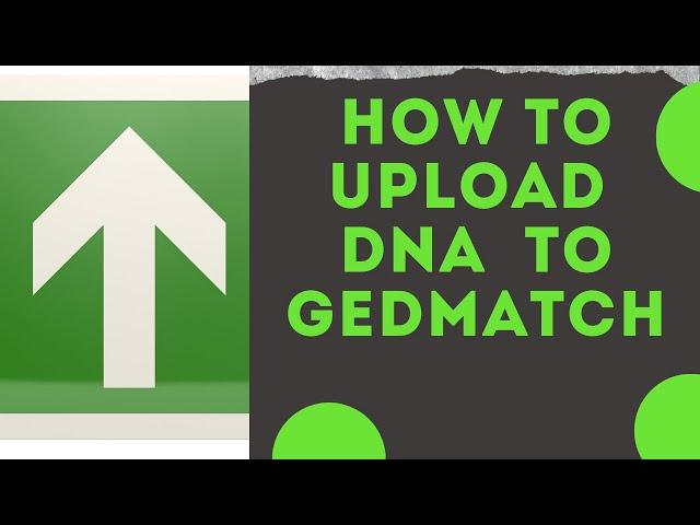 How To Upload Your DNA To GEDmatch