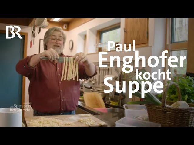 Paul Enghofer kocht selbst: Nudel-Suppe aus Enten-Karkasse | Zwischen Spessart und Karwendel | BR