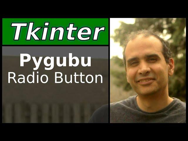 Tkinter - Pygubu Designer - Radio Button