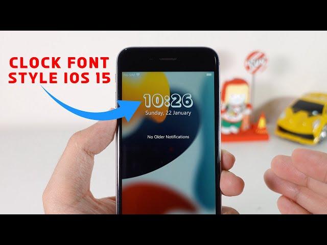 Get iOS 16 Clock Style on Older iPhone iOS 15