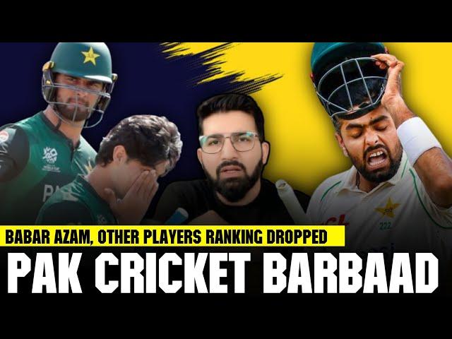 Team Barbad karnay k baad Babar out from top 10 from Test rankings | Shaan nay mangi muafi