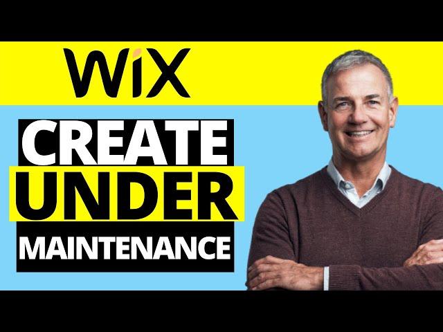 How To Create Under Maintenance Page On Wix Website (2021)