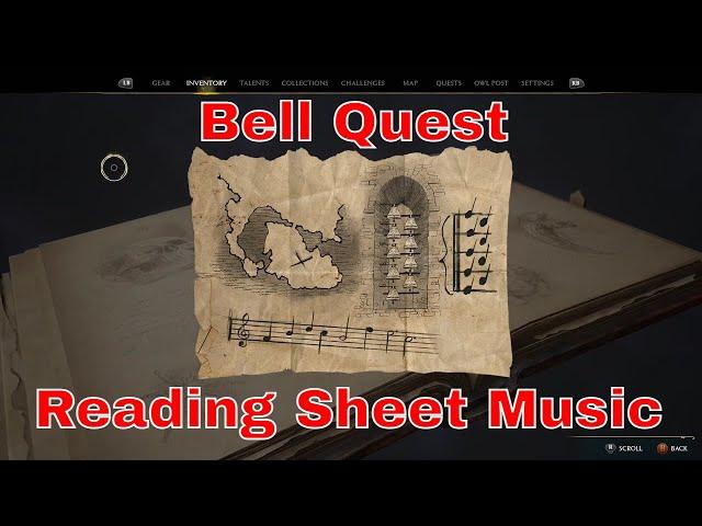 Hogwarts Legacy Solved By the Bell Quest Guide! Bell Order Explained!!