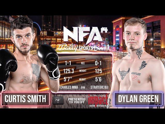 Nemesis 14 amateur K1 bout Curtis Smith vs Dylan Green