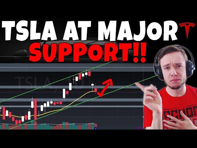 TESLA Stock - TSLA At Major Support! Bottom In?