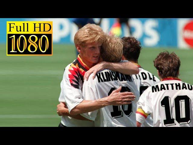 Germany 3-2 South Korea World Cup 1994 | Full highlight - 1080p HD | Matthäus - Jürgen Klinsmann