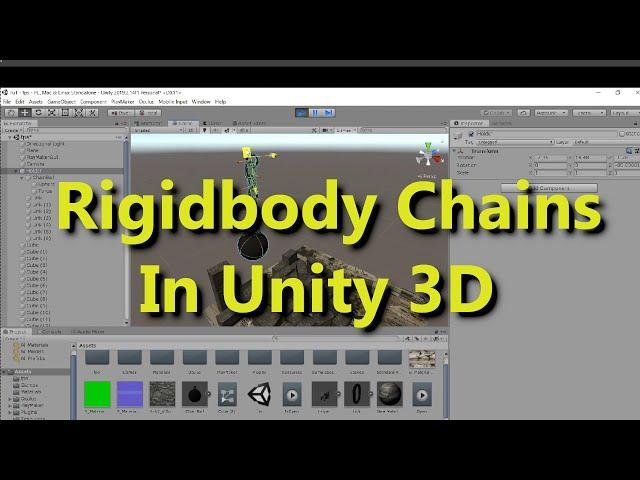 Rigidbody Chains In Unity 3D