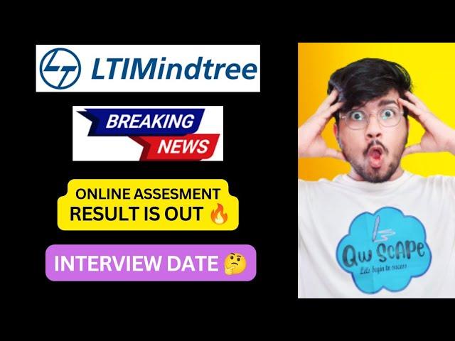 LTI Mindtree Online assessment results out | actual interview questions for ltimindtree