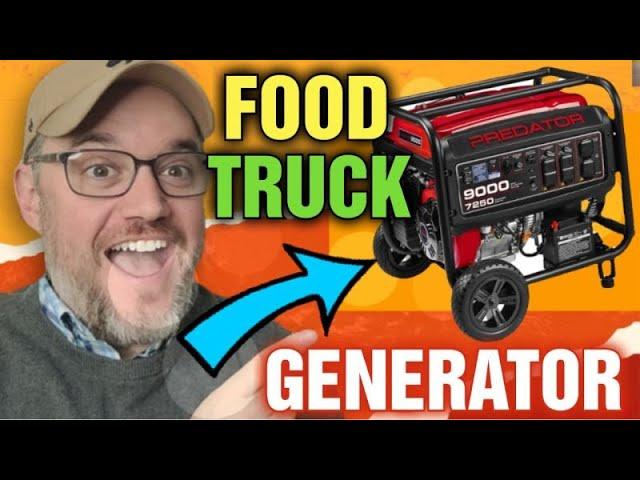 What Size Generator Do you Need to Run a Food Truck [ What Generator do food trucks use ] 2023