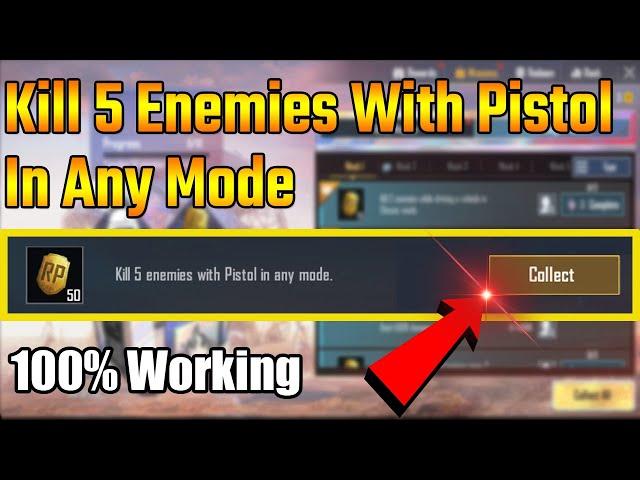 Kill 5 Enemies With Pistol In Any Mode In 1-Minute MONIKA