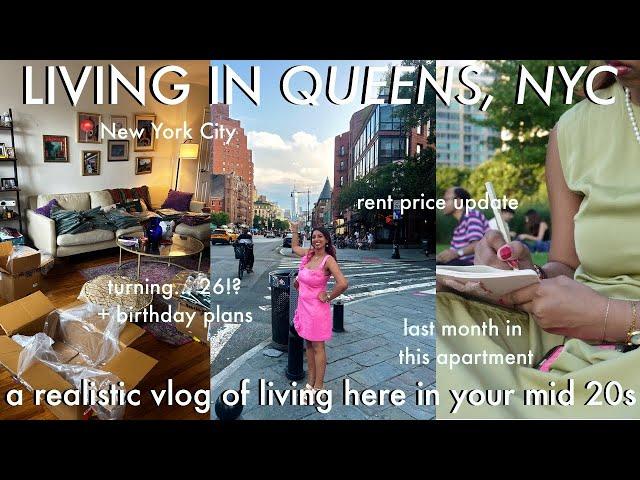 outgrowing my studio apartment, birthday plans, and what it's like actually living in NYC