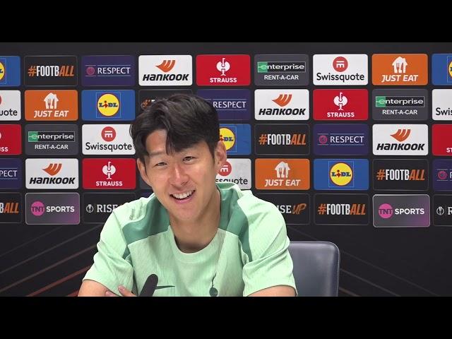 "IT'S NOT FAIR, WE ARE NOT ROBOTS!" PRESS CONFERENCE: Heung-Min Son 손흥민 Tottenham v Qarabağ FK