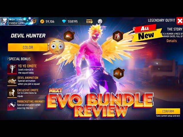 NEXT EVO BUNDLE FULL REVIEW FF | FF NEW EVENT | FREE FIRE NEW EVENT | UPCOMING EVENT IN FREE FIRE