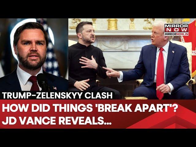 Trump-Zelenskyy Clash: How Did Things 'Break Apart' During Oval Office Meet? JD Vance Reveals...