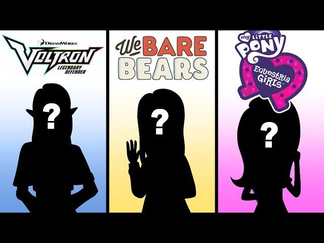 Turning Myself into Cartoon Characters!  MLP Equestria Girls, Voltron, We Bare Bears!
