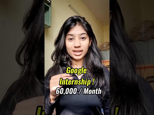 Get upto 60,000 / Month Stipend with this Google Internship #internship #google #job #interview