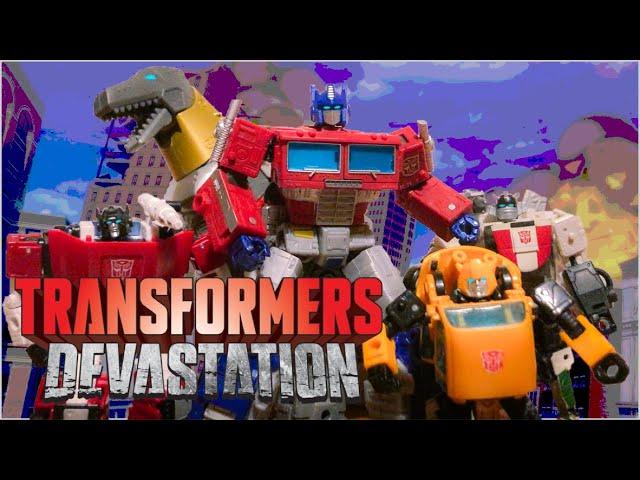 Transformers Play Devastation Part 1 #transformers