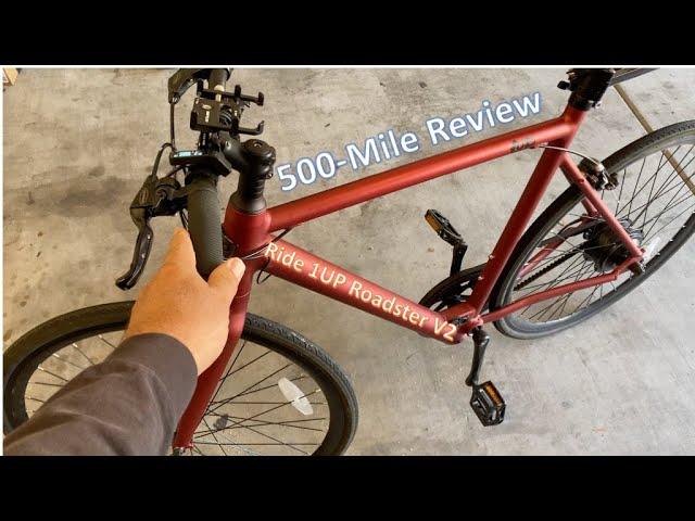 First 500 Miles on a Ride 1Up Roadster V2 Electric Bike