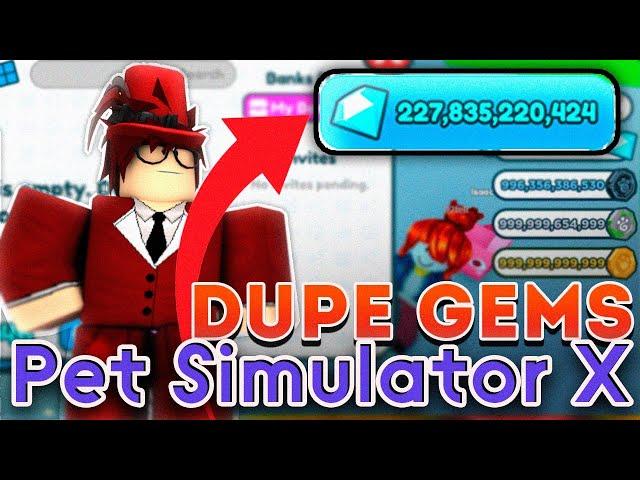 [Dupe Gems] Pet Simulator X Script / Hack