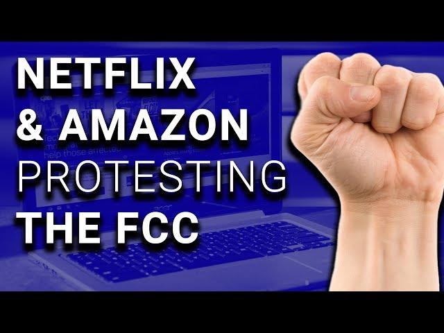 Amazon, Netflix Reddit Protesting for Net Neutrality TODAY!