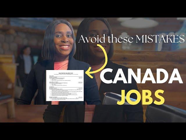 CANADIAN RESUME FORMAT | How to make CANADIAN CV and COVER LETTER (With real examples!)