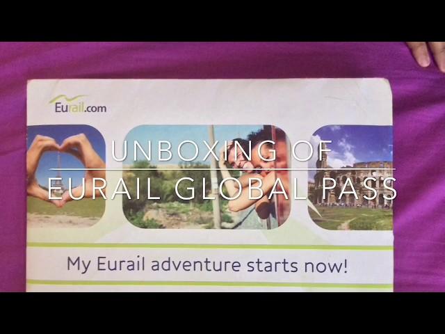 UNBOXING Of EURAIL Global Pass