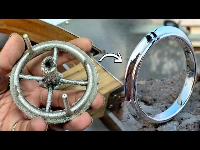 How To Make Silver Sand Casting? Sand Cast Bangle-Handmade Jewellery