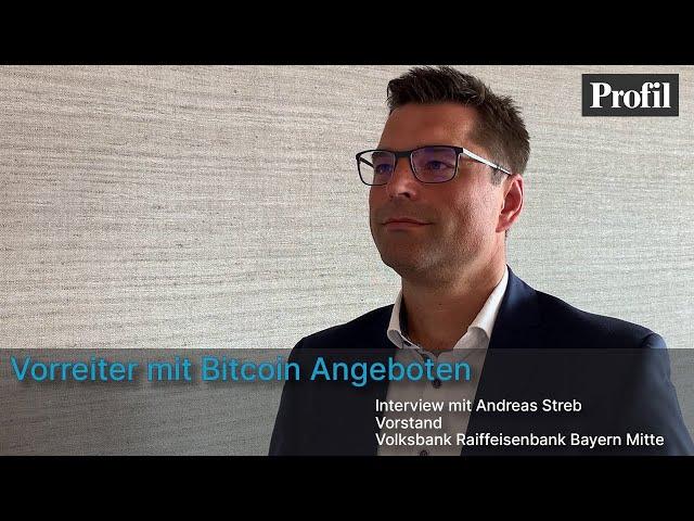 Bitcoin sparen, anlegen und verwahren: Interview zum neuen Angebot der VR-Bank Bayern Mitte