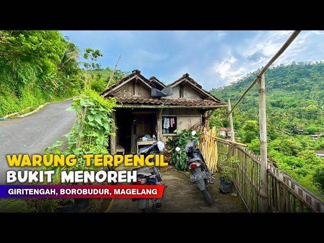 REMOTE VILLAGE AT THE TOP OF MENOREH HILL!! Natural Views of Menoreh Hill - Indonesian Village