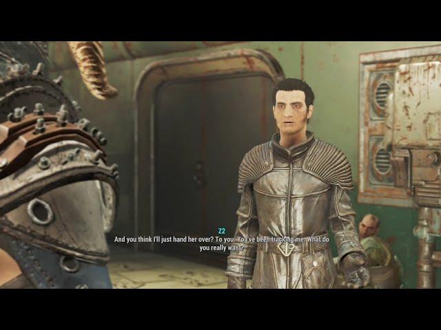 Sole Survivor's first time meeting a Courser #fallout #fallout4 #bethesda