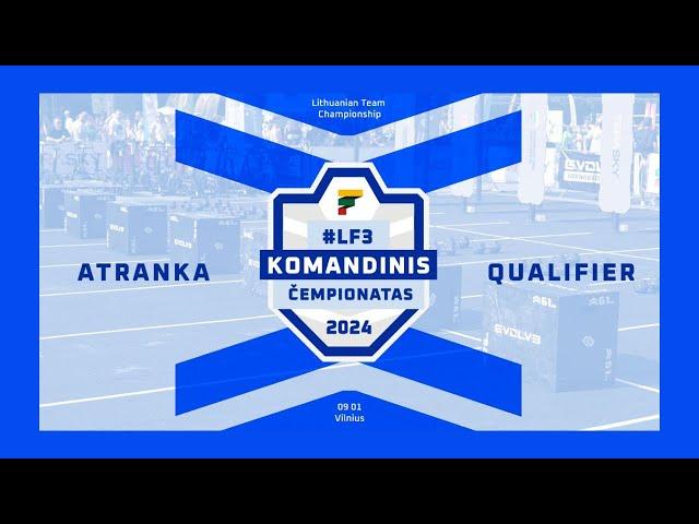 Komandinis čempionatas 2024 | atrankos WOD