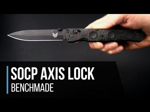 Benchmade SOCP AXIS Lock Folder Overview