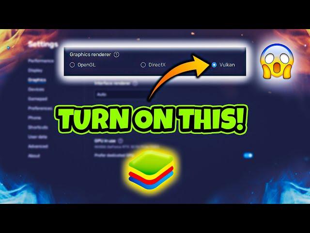 Enable This Setting in BlueStacks for MORE FPS 
