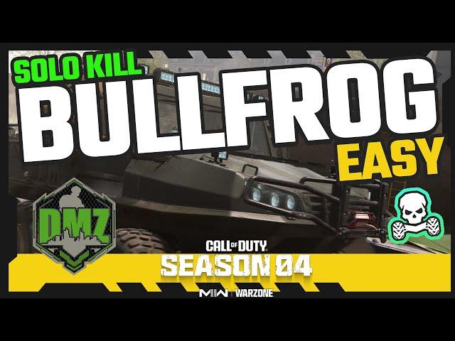 Beating BULLFROG in DMZ ️ SOLO & EASY KILL