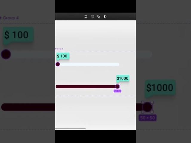 Figma Slider Animation #figma #figmaanimation #figmaprototype #figmaforbeginners #figmatutorial