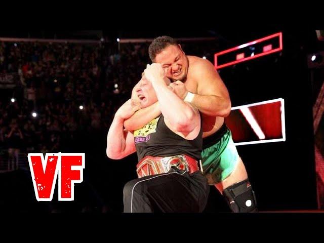 Samoa Joe attaque Brock Lesnar à Raw {WWE VF} - WWE CLUB