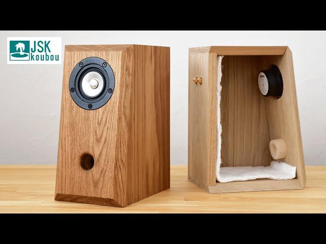 DIY wooden speaker & homemade LM3886 amplifier