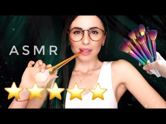 УХ  MAKEUP ROLEPLAY  ПОДРУГА НАКРАСИТ ТЕБЯ | ASMR